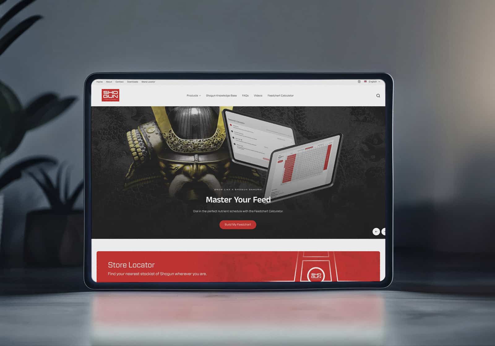 Shogun Fertilisers Website - 2026